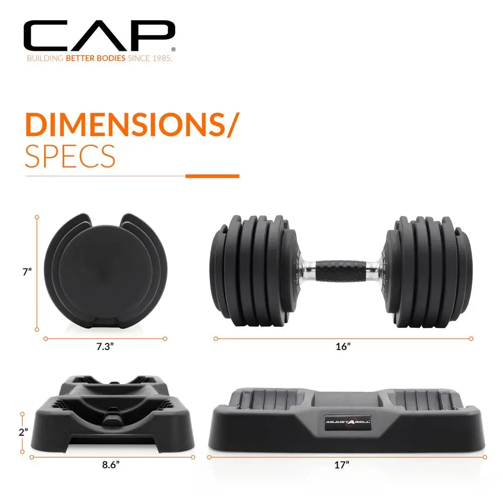 YTYIN Adjustable Dumbbell Weights Set With Multiple Handle Options