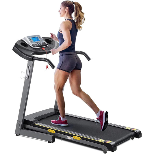 Auto Incline Treadmill With 2.5HP Motor, 8.5 MPH, 15 Programs