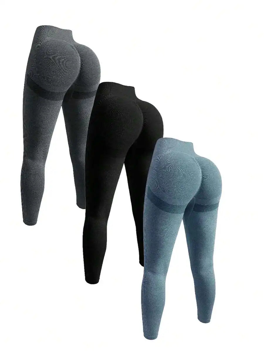 Seamless Yoga Leggings High Waist Soft Stretch Pants