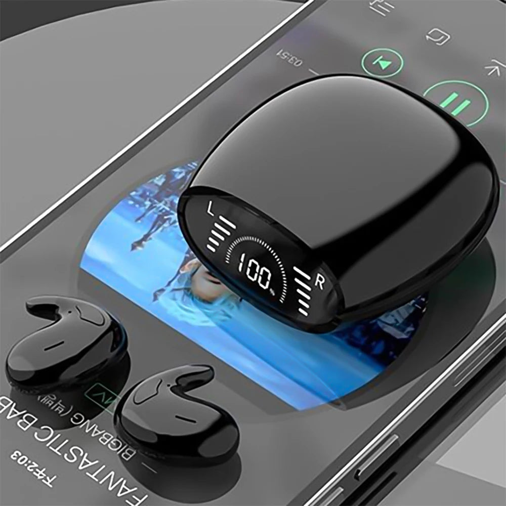 SHUKE Ultra-Thin Sleep Headphones Bluetooth 5.3 Earbuds