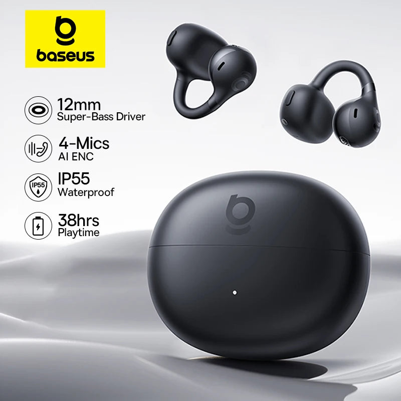 Baseus BC1 Open Ear Buds With Four Mic Clear Calls