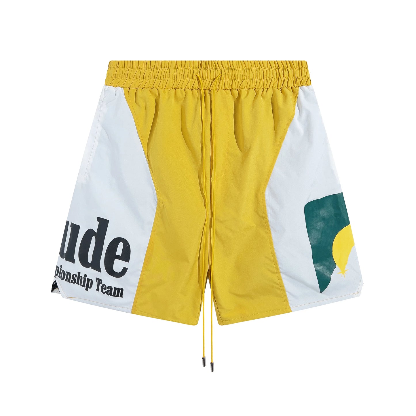 2026 Rhude High Street Trend Casual Shorts Men Woman Letter Print Loose Breathable Light Quick Drying Rhude Sports Shorts