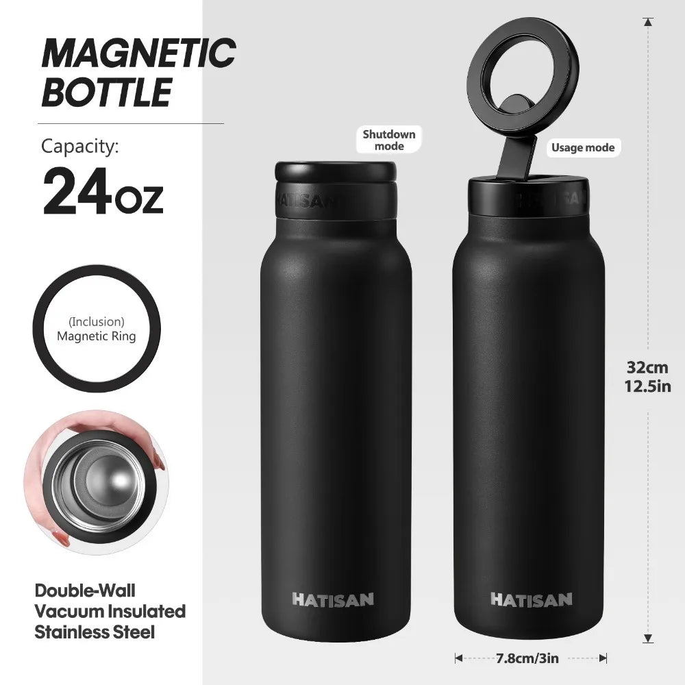 HATISAN Stainless Steel Insulated Vacuum Flask for Coffee and Water