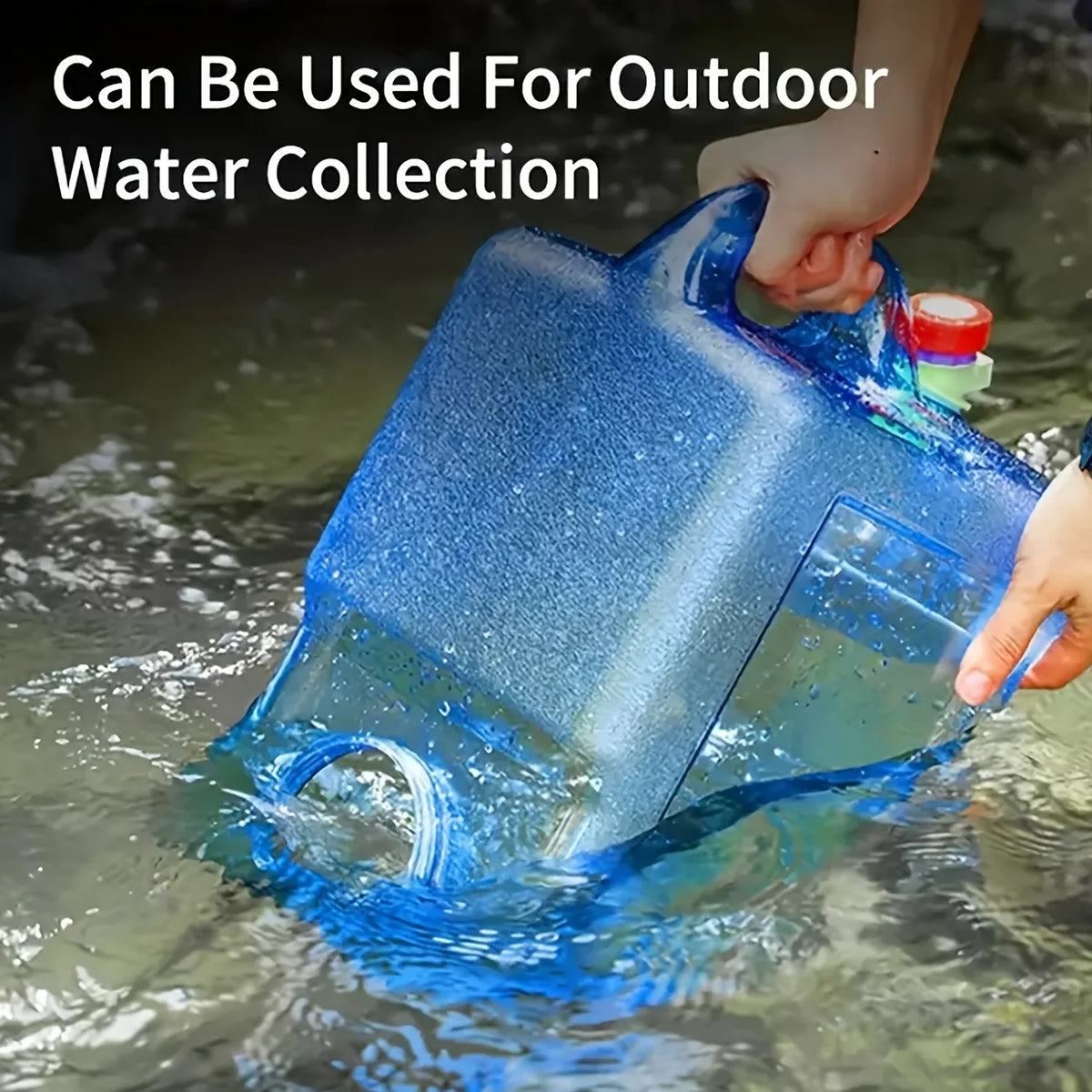 LYDHOOME Portable Water Storage Tank With Faucet For Camping