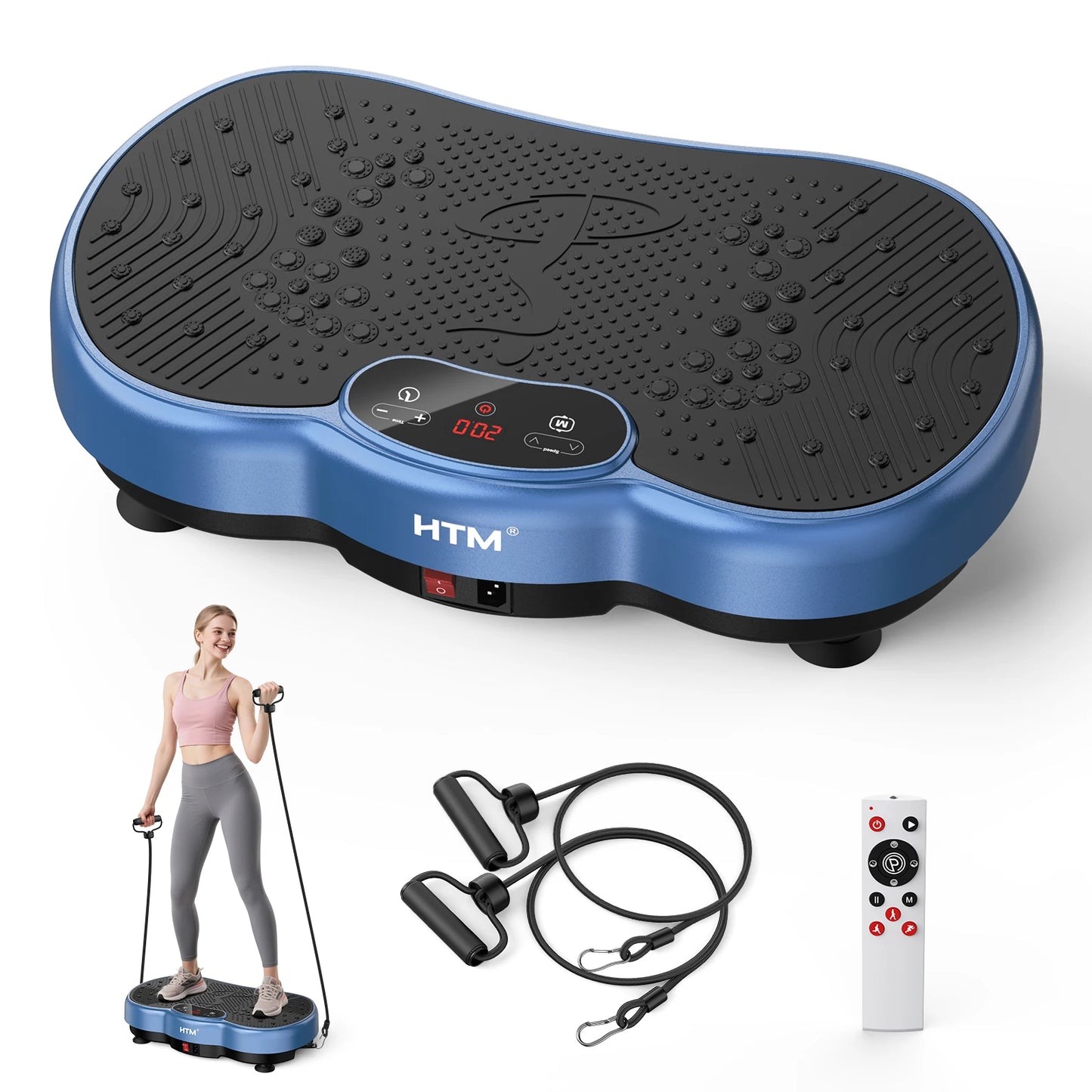 Whole Body Fitness Massage Calorie Counter Vibration Plate 120 Speed Levels Professional Machine for Effortless Body Sculpting