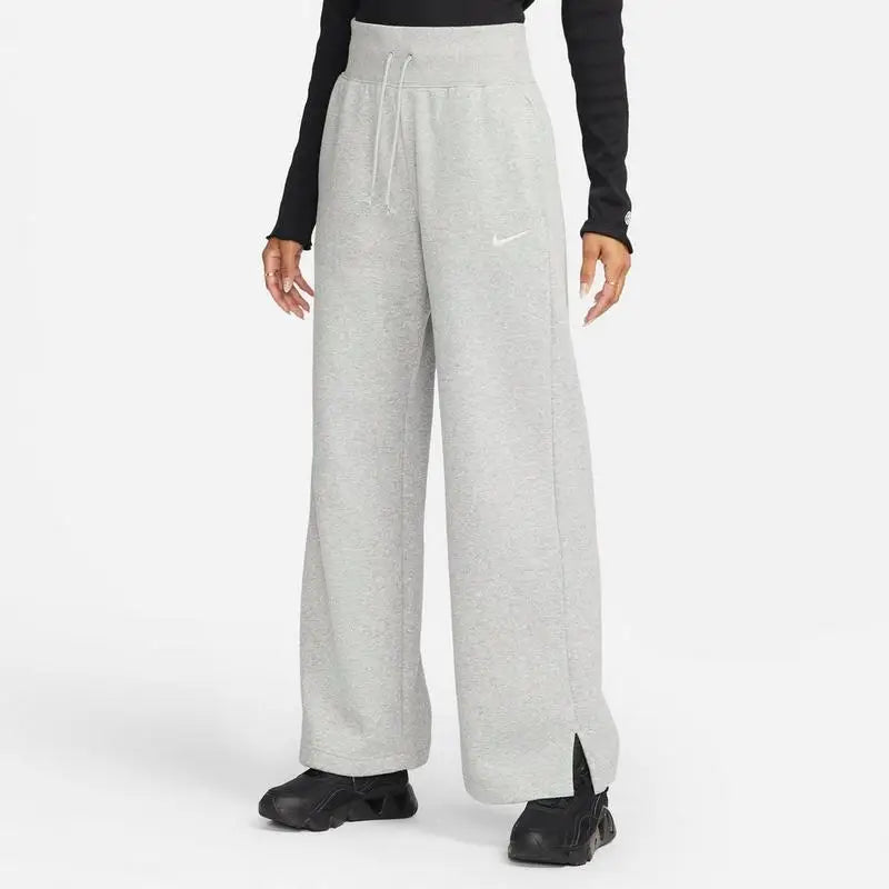 Nike Women's High-Waisted Wide-Leg Breathable Sweatpants for Yoga Fitness Outdoor Casual Sports Wear