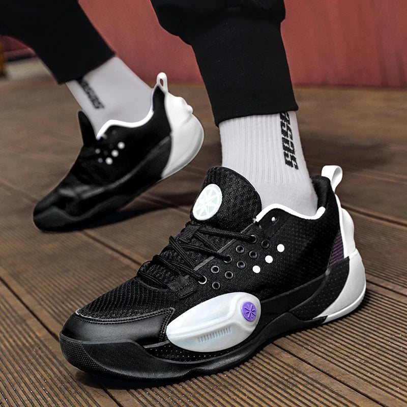 2026 New Men Basketball Sneakers Non Slip Basketball Training Shoes Wear-Resisting Outdoor Sneakers Women Sports Basketball Shoe